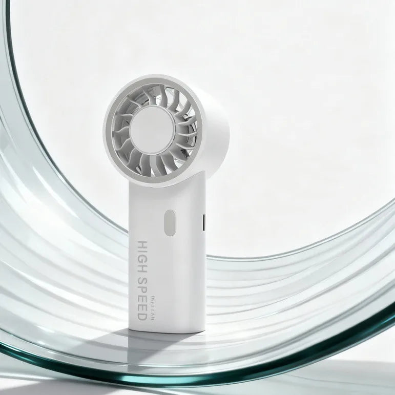 Mini Handheld Fan Portable Desktop Fan 3-speed Circulating Wind Speed Adjustment Type-C Charge Fans For Office Home