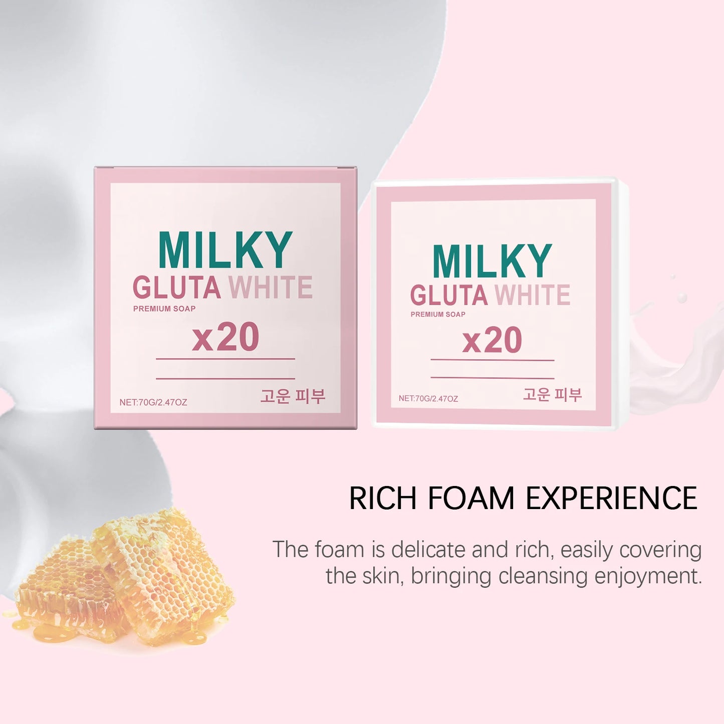 Milk Moisturizing Soap Brighten Skin Increase Skin Elasticity Exfoliate Relieve Chicken Skin Restore Radiance Bright White Soap