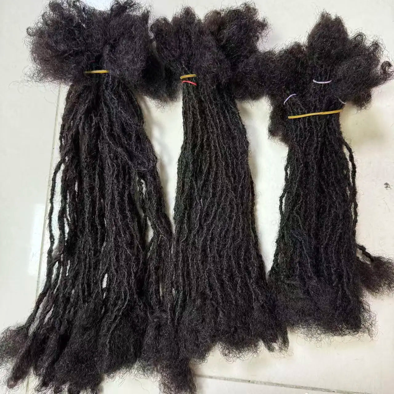 0.2 Sisterlocs Handmade Interlocs Dreadlock 100% Real Human Hair Permanent Micro Locs Extensions Natural Looking Soft Dreadlock