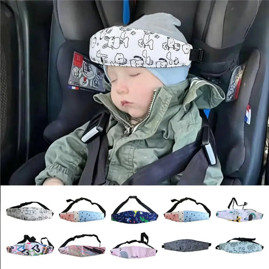 Baby Car Seat Head Support Children Stroller Fastening Belt Adjustable Boy Girl Playpens Sleep Positioner Baby Saftey Pillows