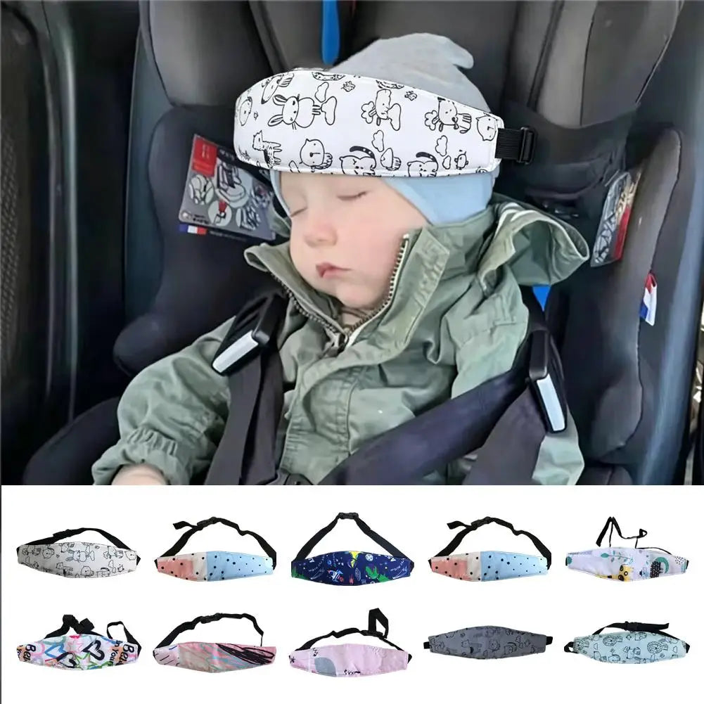 Baby Car Seat Head Support Children Stroller Fastening Belt Adjustable Boy Girl Playpens Sleep Positioner Baby Saftey Pillows