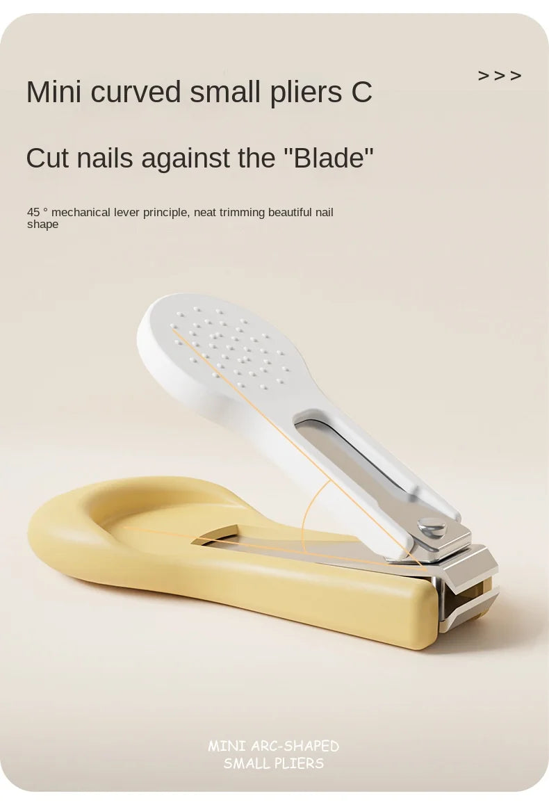 Baby Nail Clippers Newborn Baby Nail Clippers Set Children's Nail Care Supplies Anti-pinch Nail Clippers