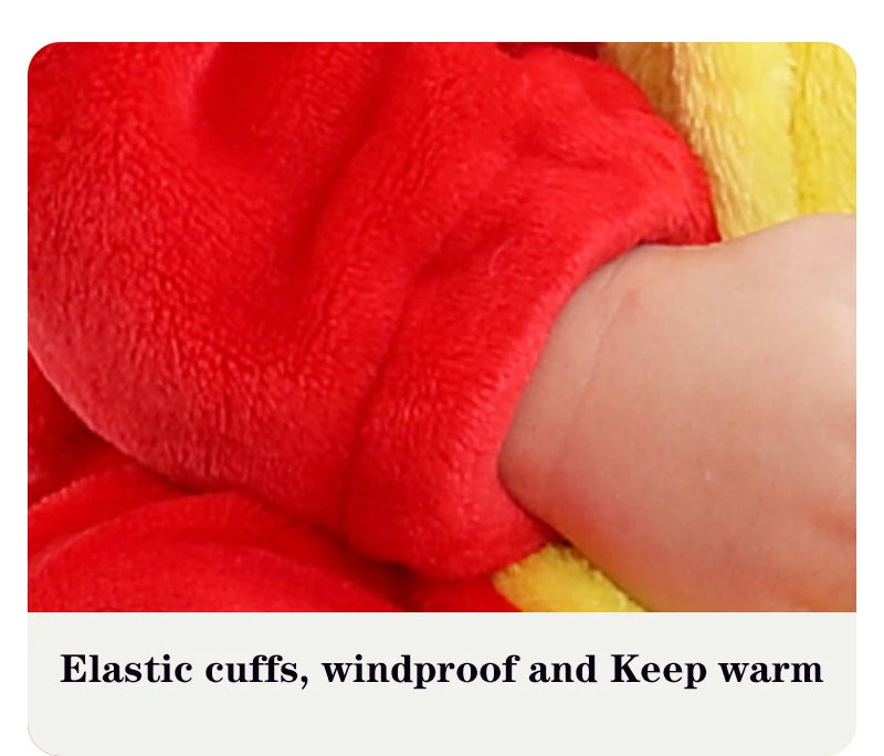 0 to 4 Years Baby Pajamas Winter Cartoon Sleeping Clothes Boys Dinosaur Pijamas Onesies Girls Clothes Toddler Night Bodysuits
