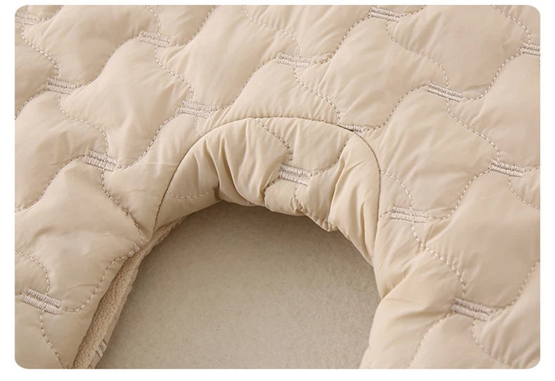 Autumn Winter Baby Clothes 0-2Y Newborn Thick Jumpsuit Boys Fur Lining Warm Romper Toddler Girls Cute Hooded Outdoor Clothing