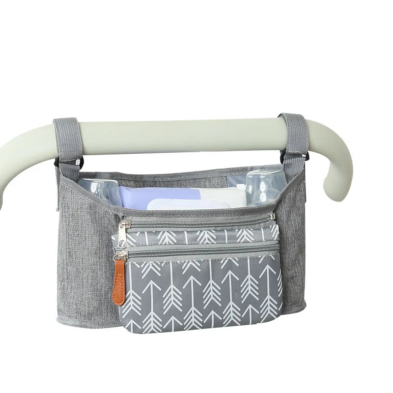 Stroller Bag Pram Stroller Organizer Baby Stroller Accessories Stroller Cup Holder Cover Trolley Organizer Travel Accessories