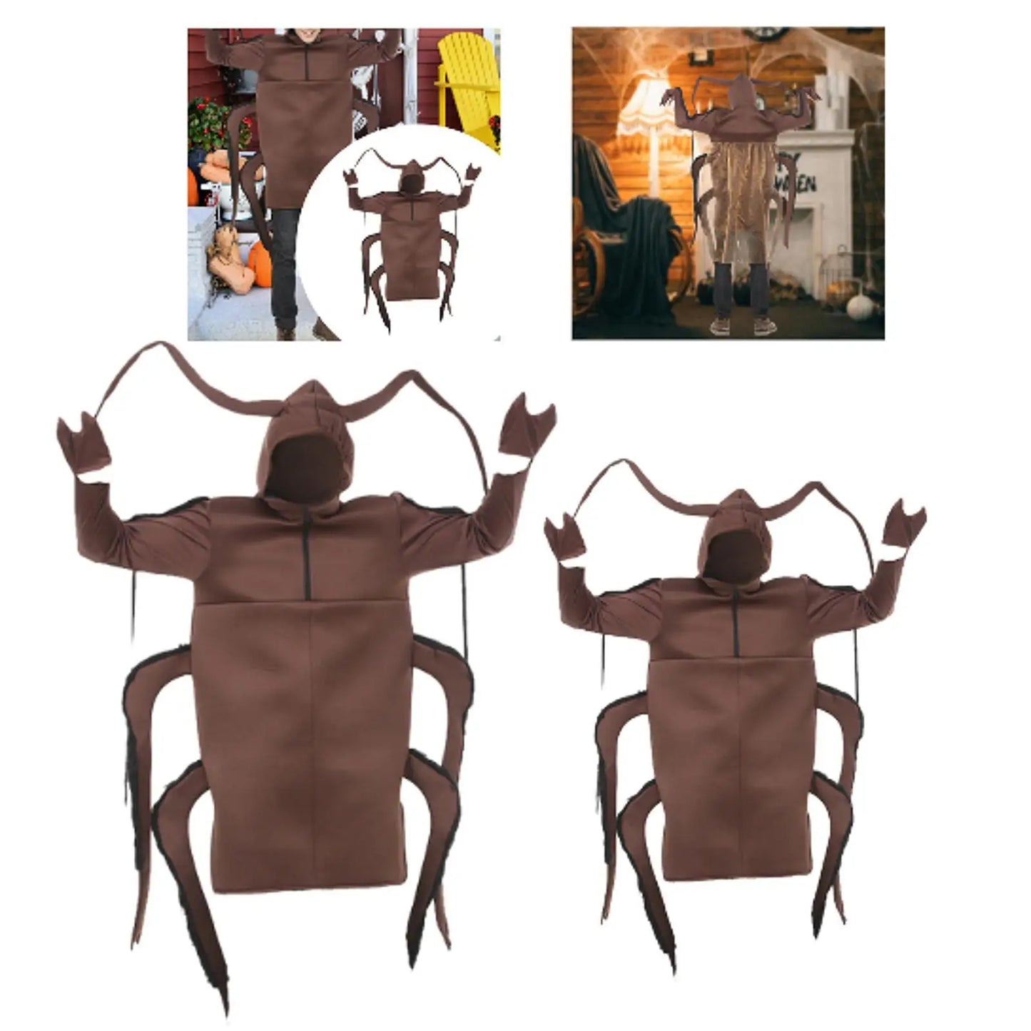 Cockroach Costume Halloween Costume for Theme Party Festival Pretend Play