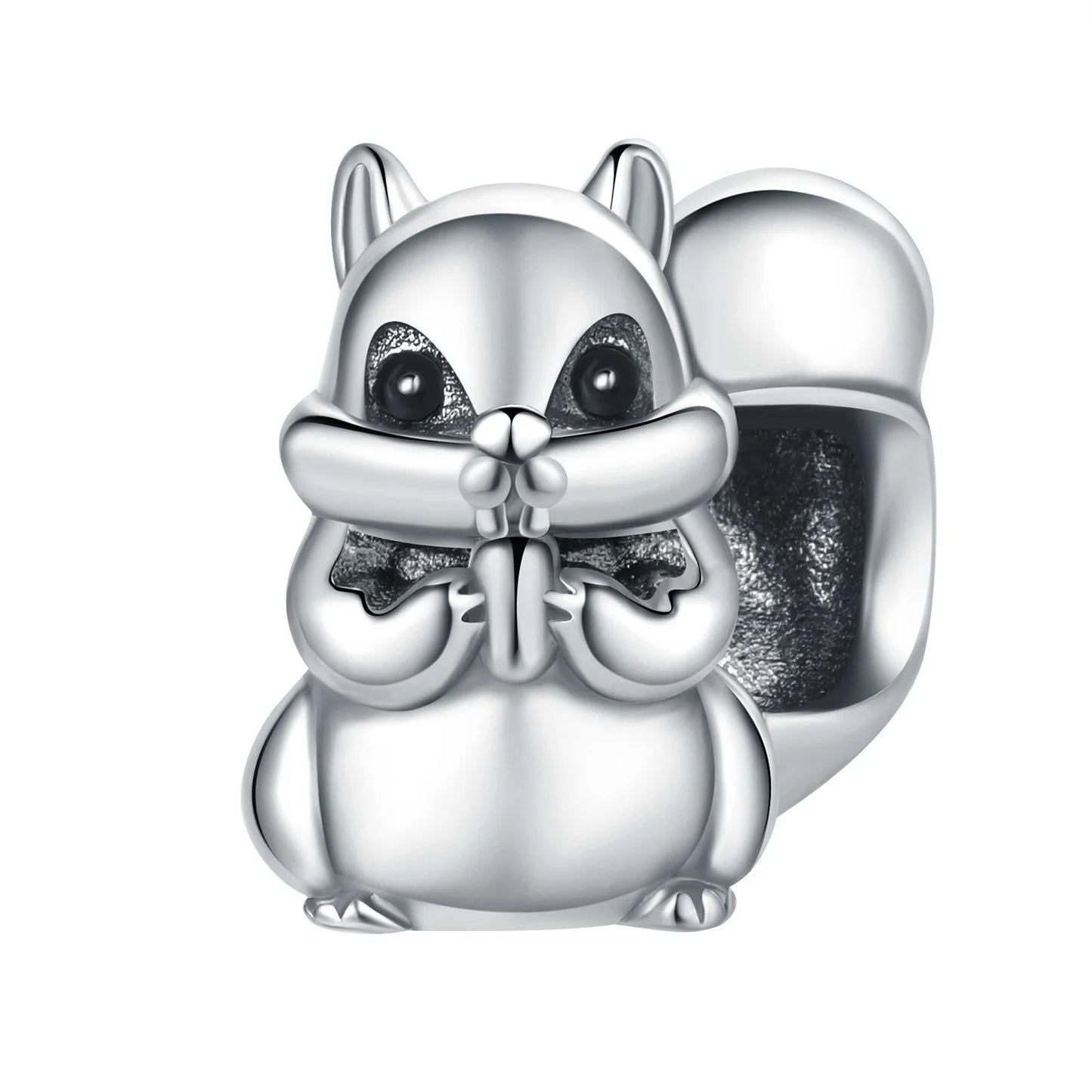 925 Sterling Silver Cute Pet Animal Lion King Pendant DIY Jewelry Beads for Women Bangle Bracelet Necklace Birthday Party Gifts