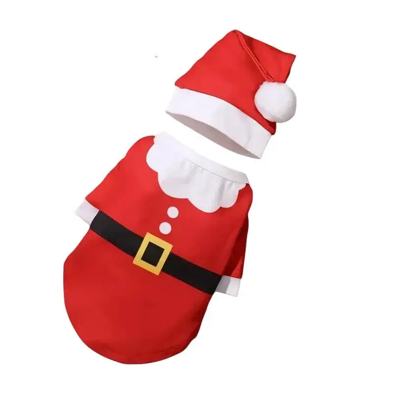Puppy Style Christmas Sweatshirt Winter Dog Warming Soft Comfortable Pullover Sweatshirt Puppy Festival Lovely Costume Shirt