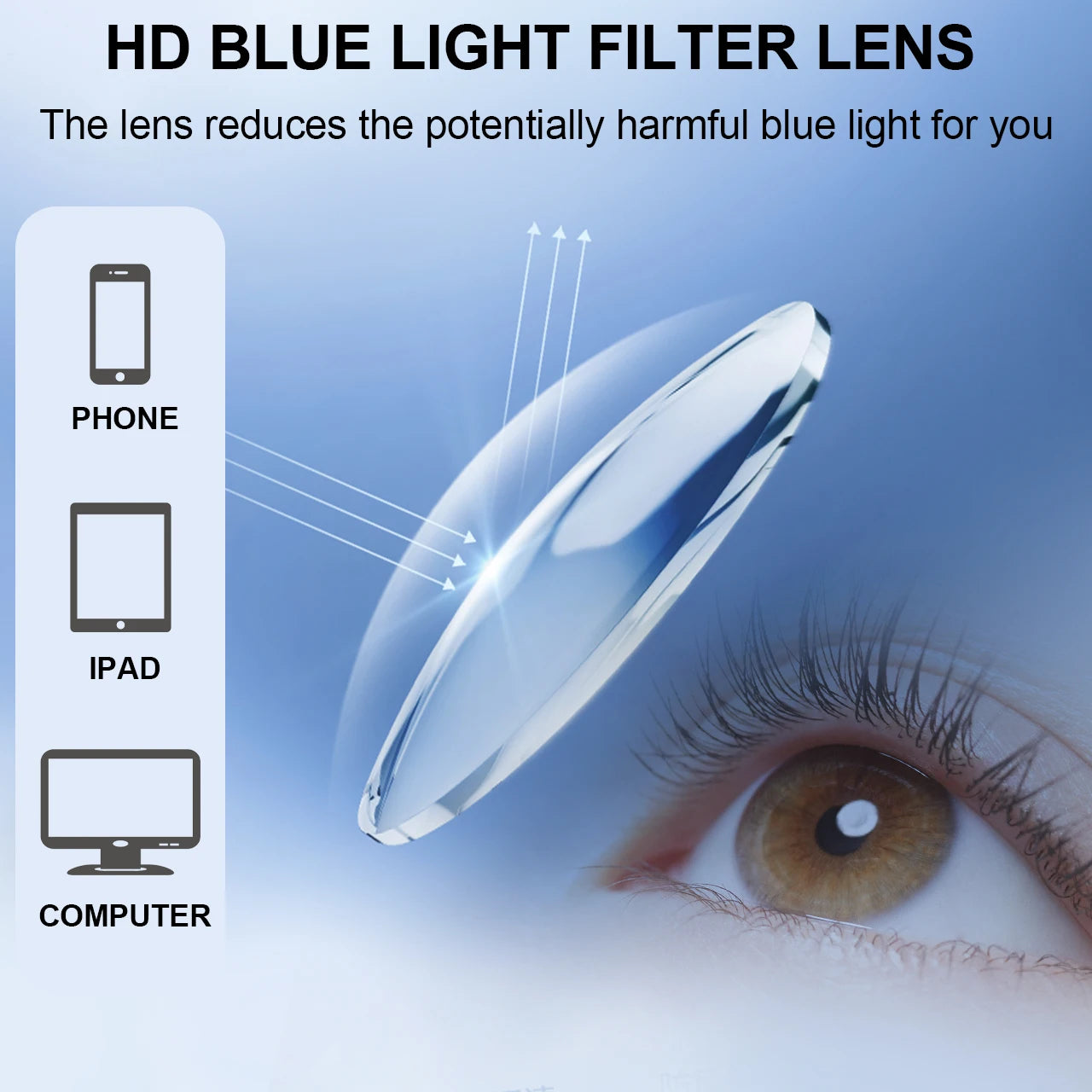 Auto Focus Reading Glasses Adaptive Focus Presbyopia Glasses Anti Blue Light Smart Reading Glasses for Men Women