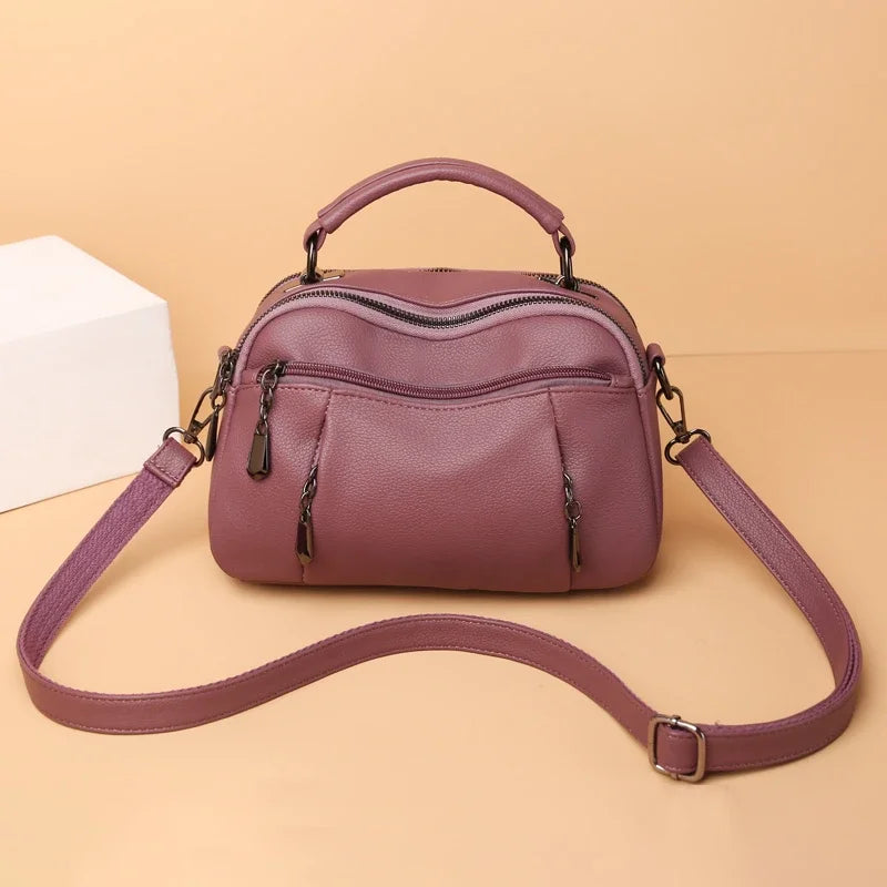 Luxury Women Handbags Designer Brand Leather Shoulder Bag Female Fashion Crossbody Bags for Women Clutch Purse Sac A Main