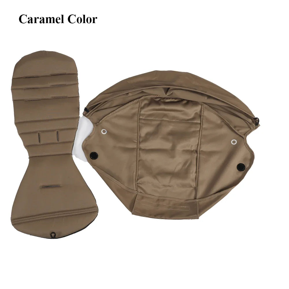Baby Stroller Accessories 2pcs/set 6+ Sunshade&Mattress Fit for Yoyo/Yoyo3 Thickening UPF50+ Waterproof Canopy With Seat Liner