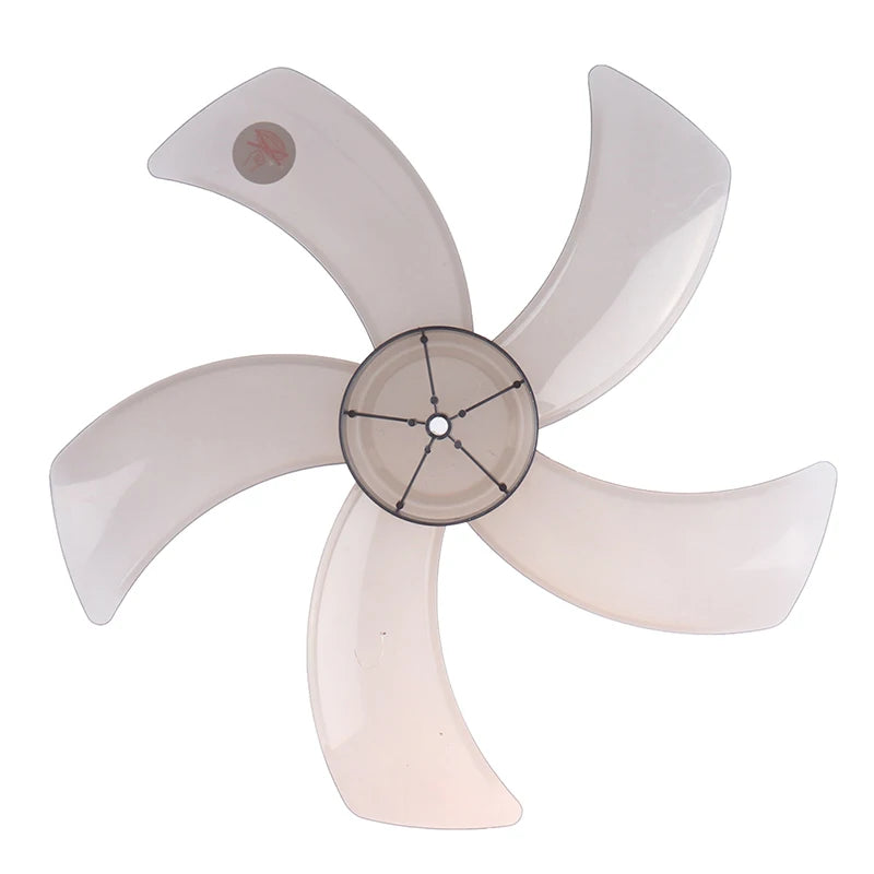 【AD】Hot Sale 1PC 16 Inch Household Plastic Fan Blade Five Leaves With Nut Cover For Pedestal Fan