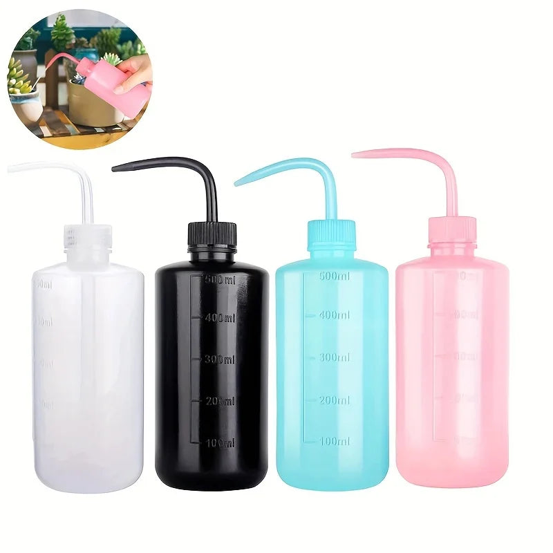 250/500ml Tattoo Wash Bottle 1/2pcs Plastic Safety Rinse Bottle Watering Tools  Lab Non-Spray Squeeze Bottle Tattoo Supplies