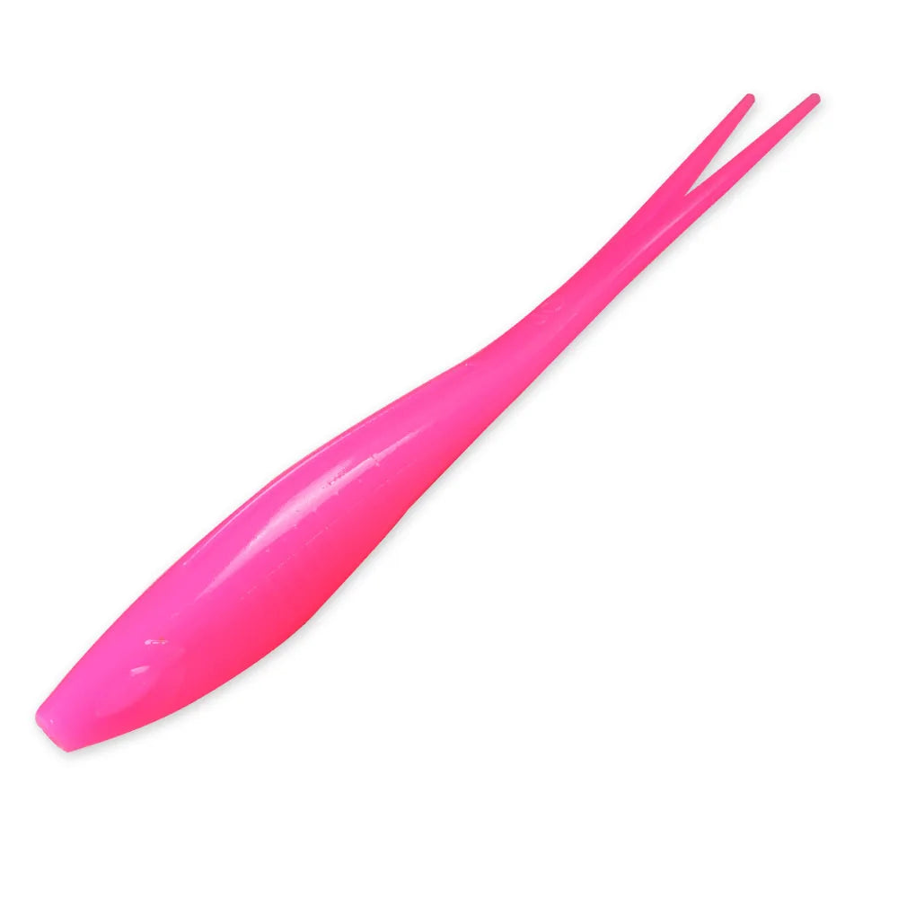 JOHNCOO 3pcs Floating Drop Shotting Soft Bait Fishing Lure 180mm V-shape Split Tail Swimbait Worm Topwater 18g