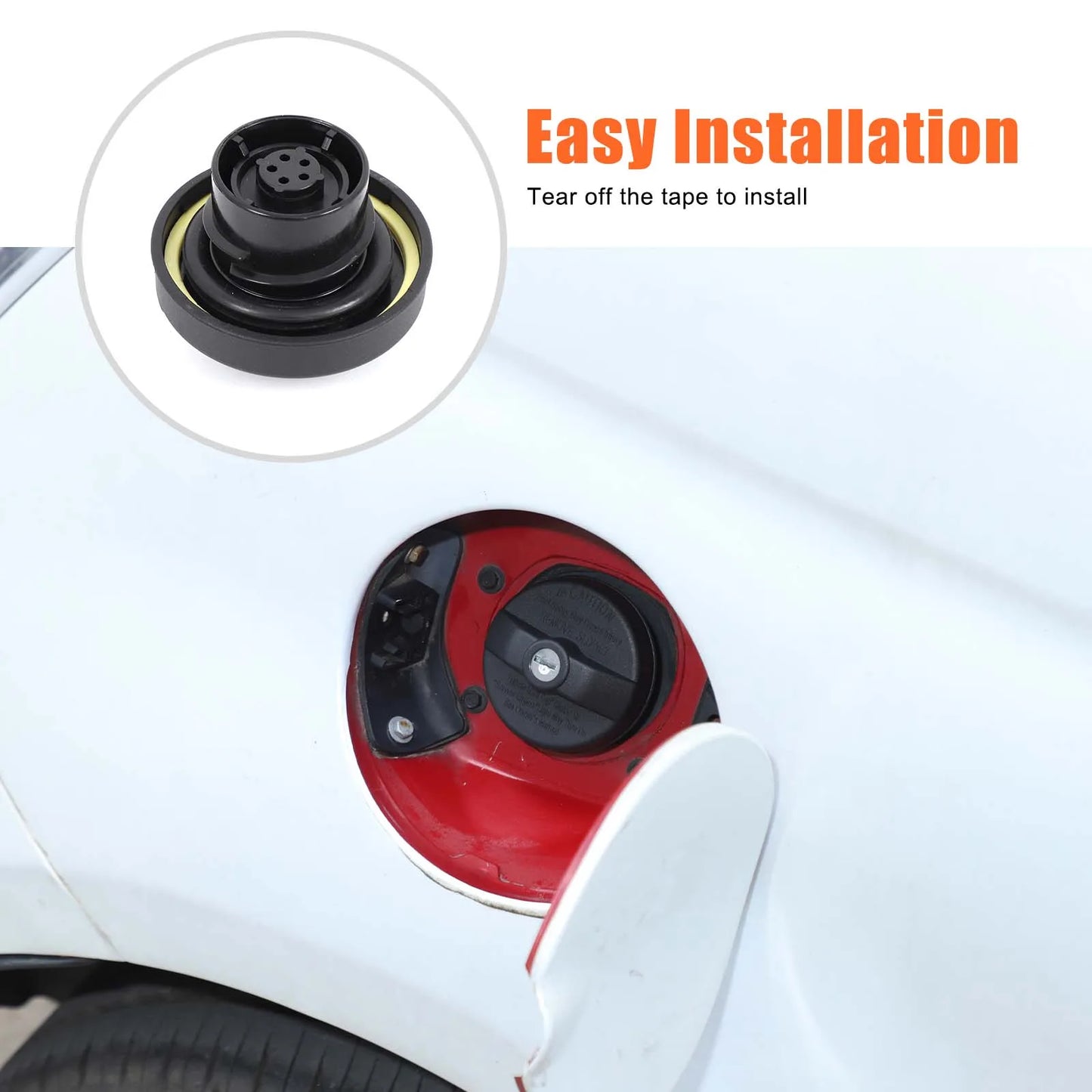 Lockable Fuel Gas Tank Cap Car Fuel Tank Cap Oil Tank Cover Fuel Filler Cap Car Accessories For Fiat 500 312 2007-2015