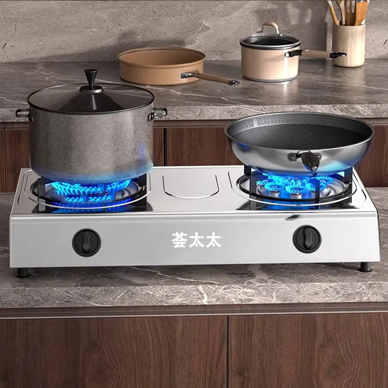 High Pressure Gas Stove for Home Use LPG Natural Gas Stove Commercial Strong Flame Cooker