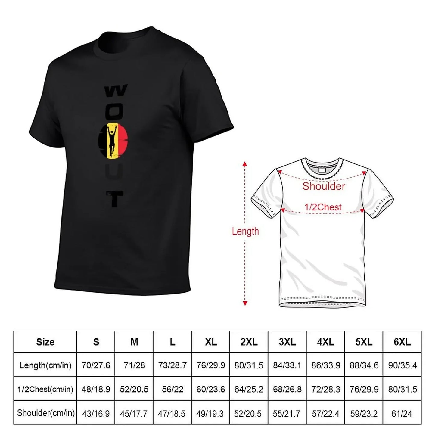 wout van aert T-Shirt cute clothes man clothes summer top quick-drying funny t shirts men