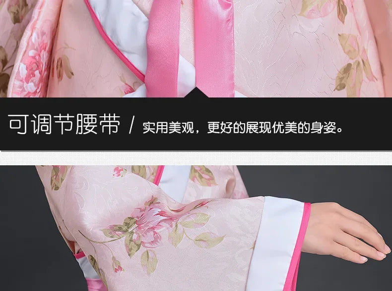 Halloween Cosplay Kids Set Dance Performance Dress for Girls Show Disfraz Child Hanfu Dress Costume Chinese Traditional Clothes