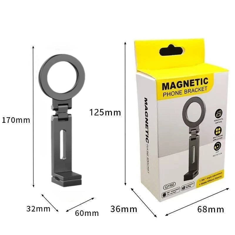 Universal Magnetic Phone Holder Travel Essentials Flexible Rotation Hands-Free Airplane Phone Mount for IPhone15 Pro Max Series