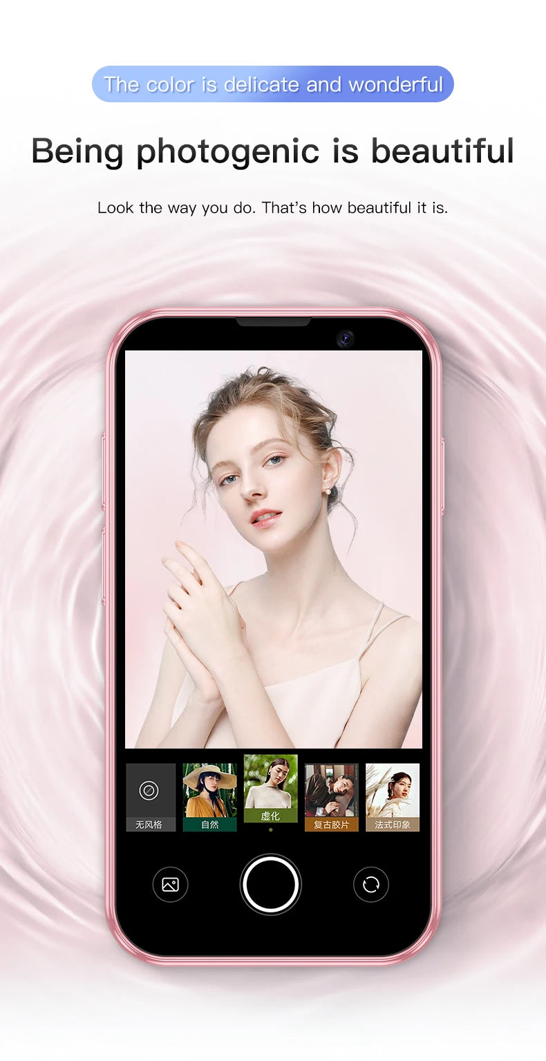 SERVO 16SE Ultra Mini Pocket Smartphone 16GB ROM 3G WCDMA Android 9.0 WiFi Dual SIM Face Unlock Play Store 3.0" Screen Cellphone