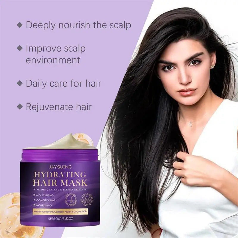 Magical Keratin Hair Mask 5 Seconds Repair Damaged Frizzy Hair Soft Smooth Shiny Nutrition Deep Moisturize Nourishing Hair Care