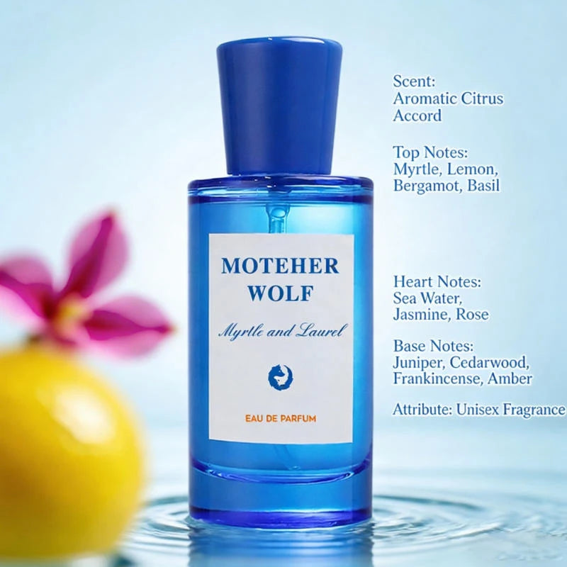 Luxury Cologne Woody Unisex Perfume, Long Lasting Fresh Woody Aquatic Fruity Aromatic Fragrance Niche Fragrance Rich Attractive