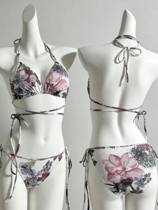 2026 Fashion Pool Party Bikini Set For Ladies Swimwear High Stretch Soft Fabric Beach Outfit Summer Vacation Trendy New Style