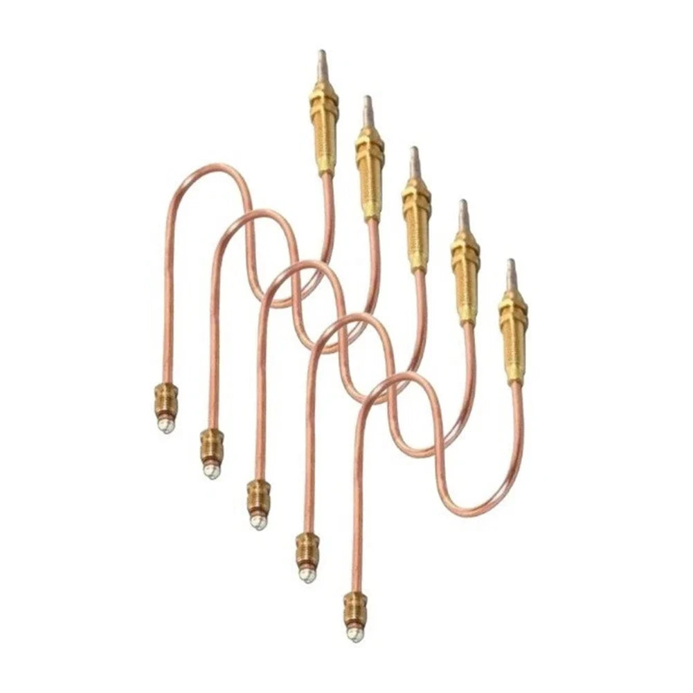 30cm Thermocouple BBQ Thermocouple High Sensitivity Probe Premium Terminal Connectors Secure Gas Connection Device