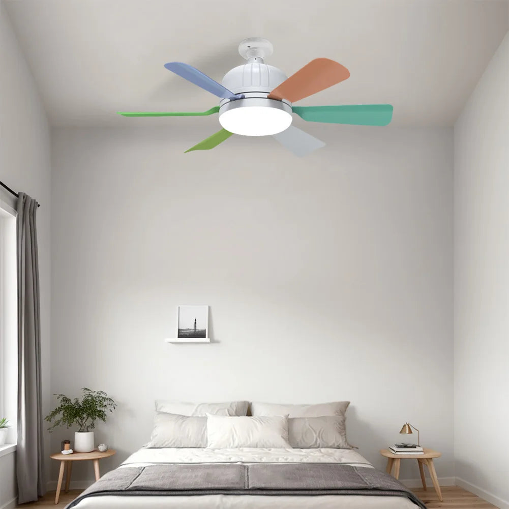 Socket Fan Light with Remote Screw in Ceiling Fan Light Adjustable Wind Speed Socket Ceiling Fan Light Bulb Fan for Home Office