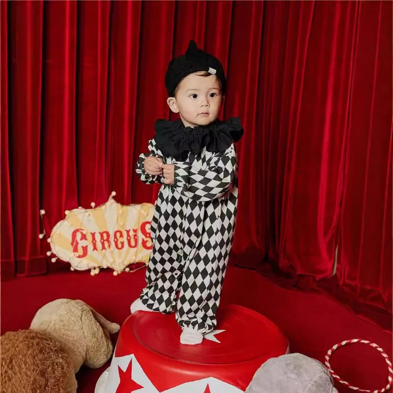 Halloween Baby Boy Clothes Baby Outfit Role Play Playing Cards Infant Party Dress Costume Cosplay Performance Boys Girls Onesie