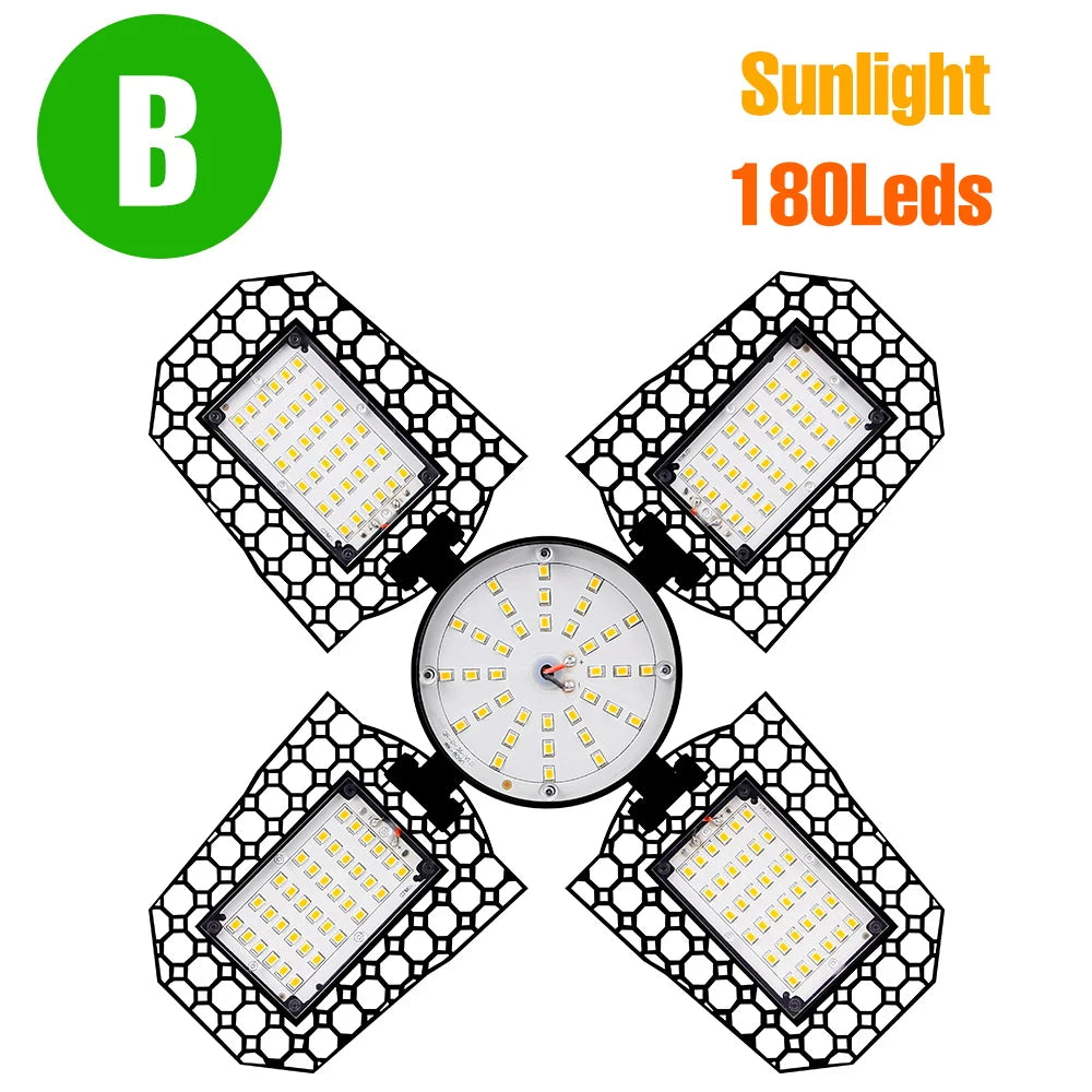 250W E27/E26 LED Growing Lamp Full Spectrum Foldable Plant Fill Lighting Vegetable Fruit Hydroponics Cultivation 100W/150W/200W