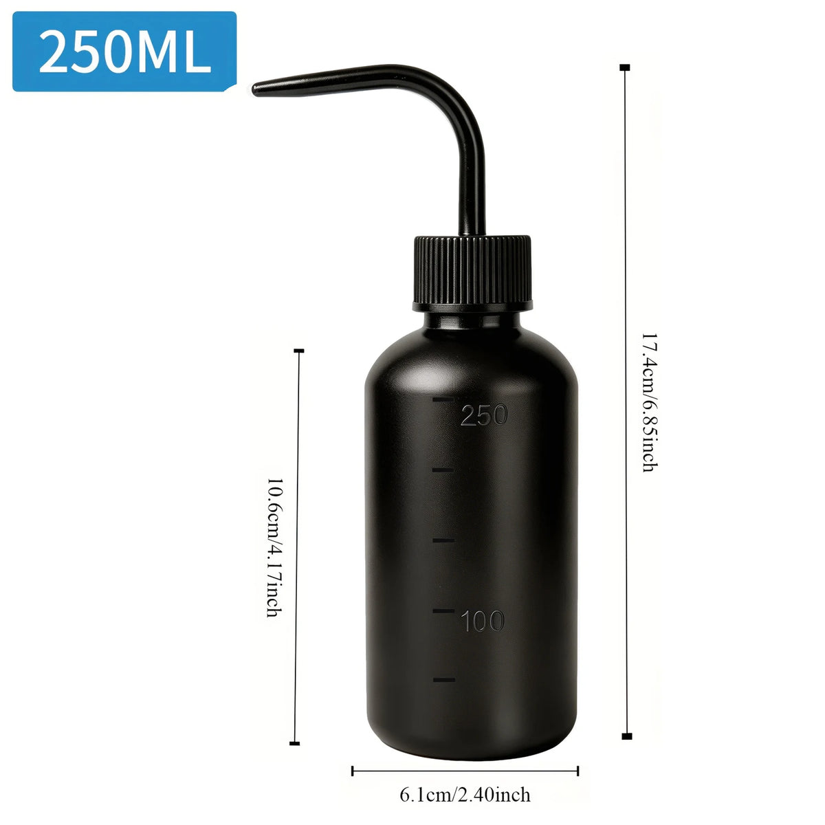 250/500ml Tattoo Wash Bottle 1/2pcs Plastic Safety Rinse Bottle Watering Tools  Lab Non-Spray Squeeze Bottle Tattoo Supplies
