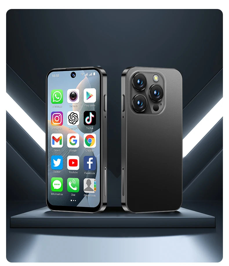SOYES XS19 3G Smartphone 3.88inches MTK 2GB RAM 16GB ROM 5MP Camera Dual SIM Card Type-C Android Cellphone Face Unlock