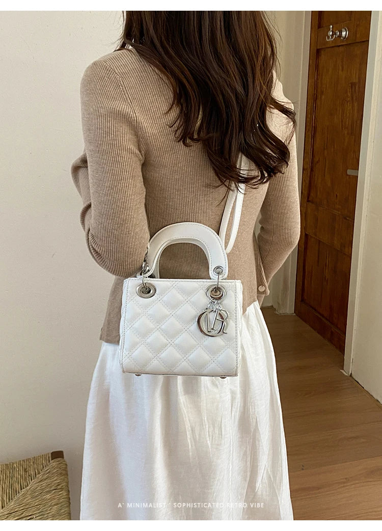 Luxury Original Retro Diaper Bag For Women Designer Leather Crossbody Bag Large Capacity Elegant Stylish Commuter Shoulder Bag