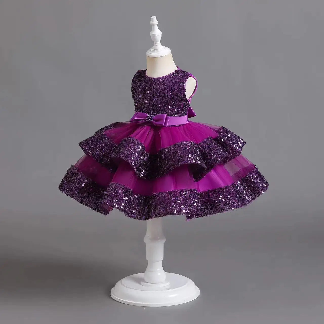NEW Baby Dress Lace Flower Christening Baptism Clothes Newborn Kids Girls First Years Birthday Princess Infant Party Costume