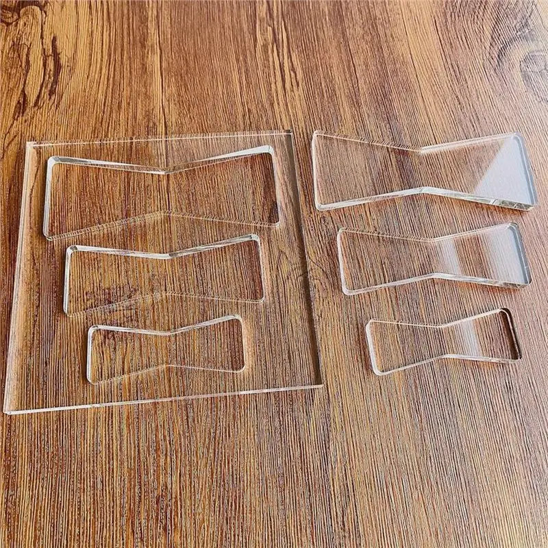New Woodworking Router Template Tools Bow Router Templates Butterflies Template Clear Router Template