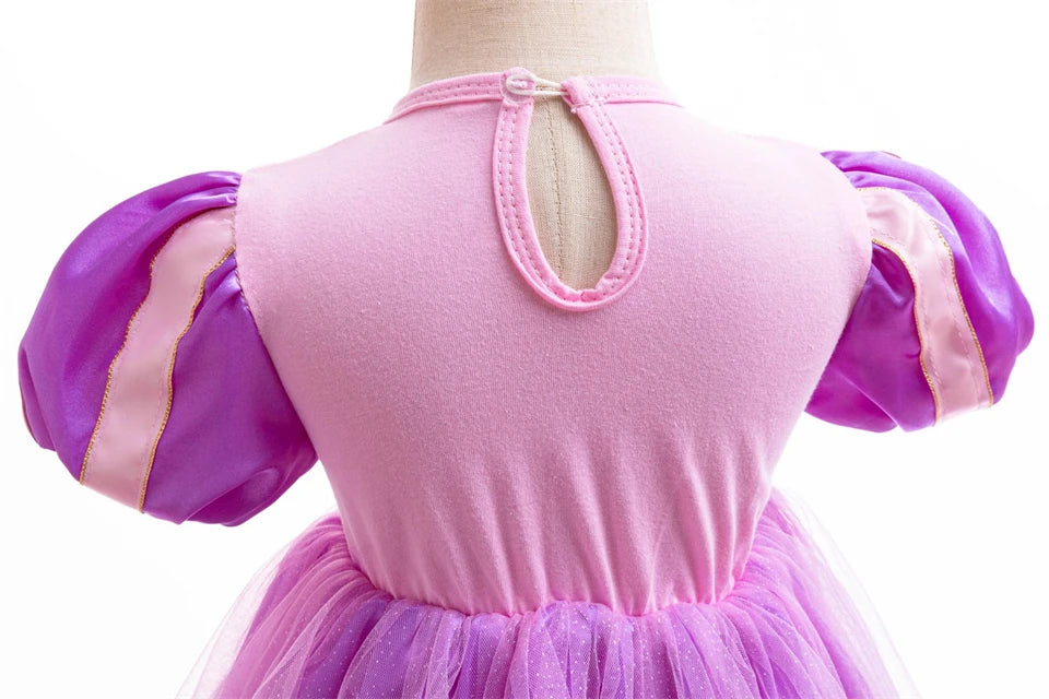 Fairy Todder Baby Girl Alice Rapunzel Moana Belle Mermaid Sofia Princess Romper Halloween Newborn Birthday Party Onesie Jumpsuit