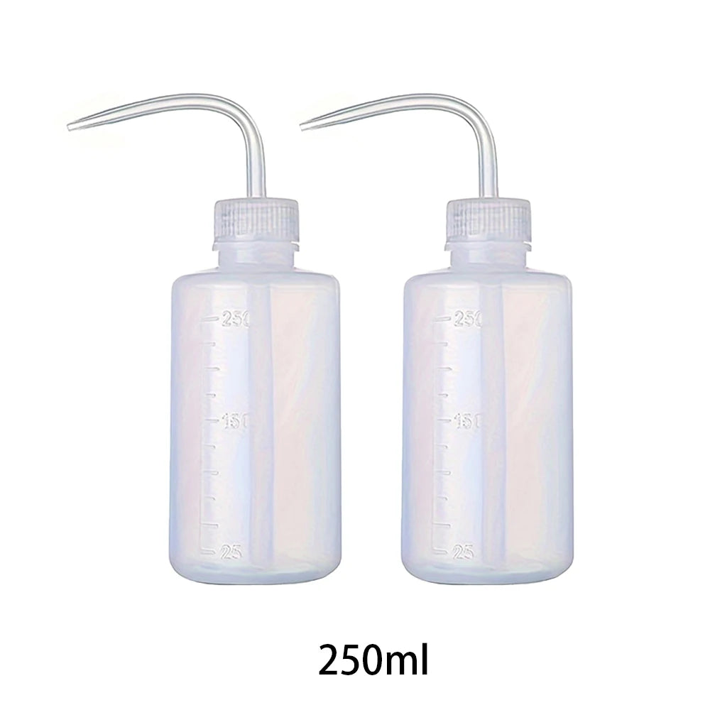 250/500ml Tattoo Wash Bottle 1/2pcs Plastic Safety Rinse Bottle Watering Tools  Lab Non-Spray Squeeze Bottle Tattoo Supplies
