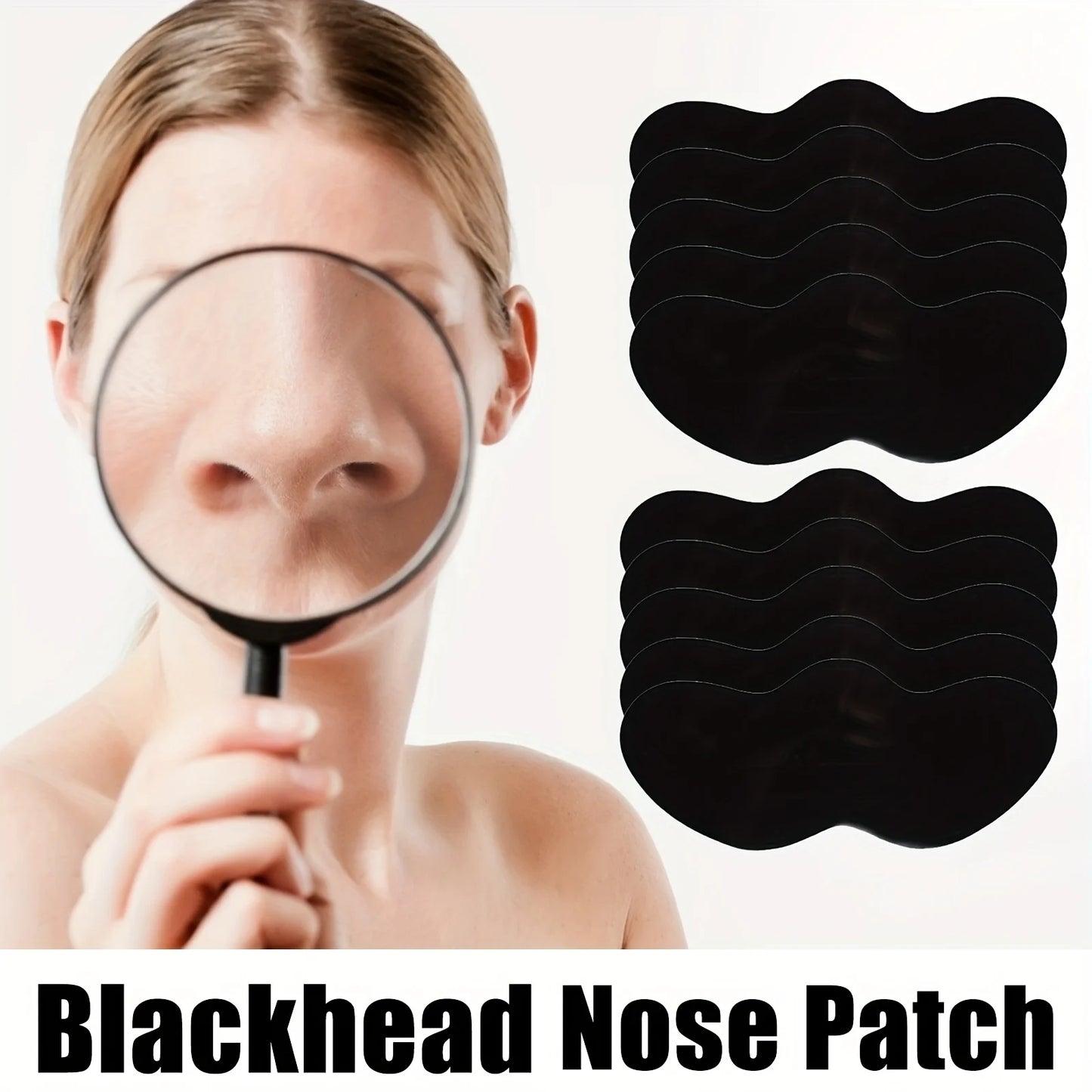 10/20/50/100Pcs Nose Pore Blackhead Remove Strips Deep Cleansing Nasal Patches Shrink Pores Skin Care Mask Facial Cleansing Tool