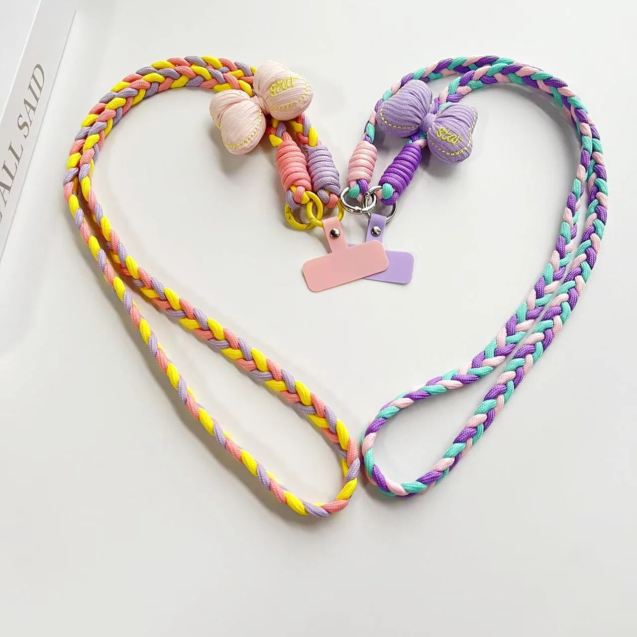 Creative Cartoon Mobile Phone Universal Lanyard Crossbody Long Rope Lanyard Rope Cartoon Decorative Pendant Accessories