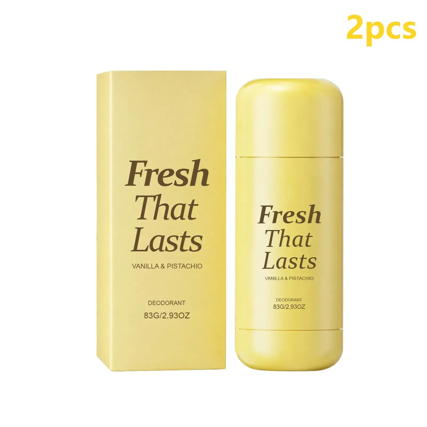 Vanilla Deodorant Stick Armpit Antiperspirant Odor Eliminator Brightening Skin Care Products Kojic Acid Turmeric Deodorant 83g