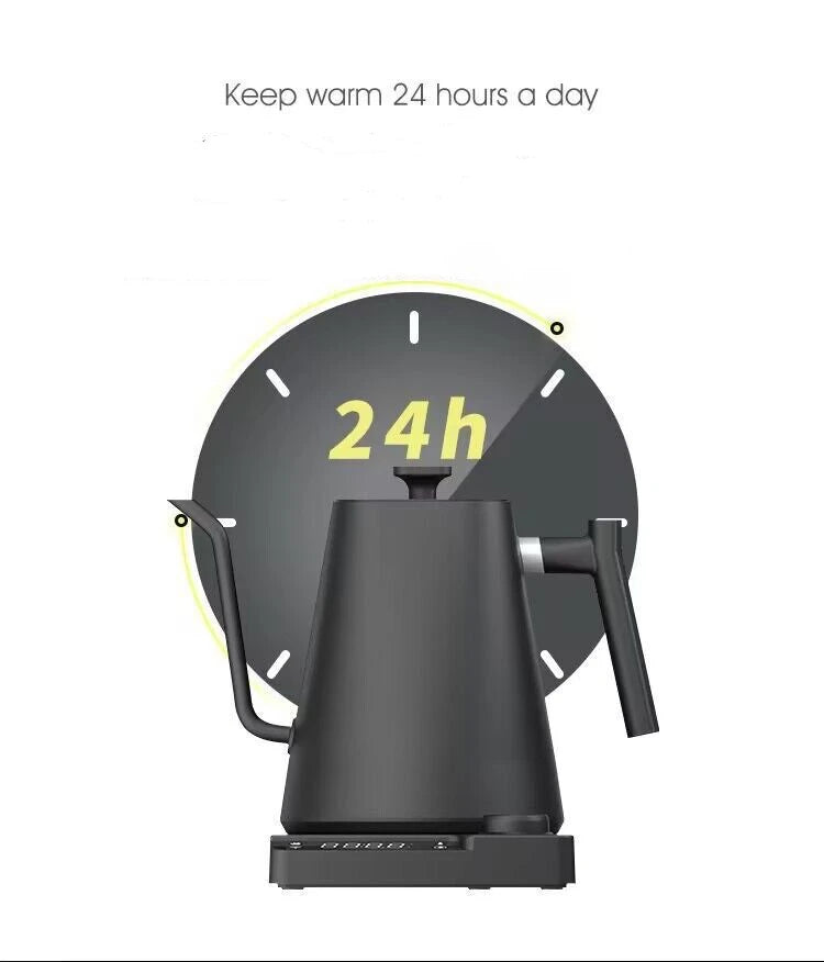 220V 110V 1200W Gooseneck water kettle with temperature control pour over electric Kettle for Coffee and Tea