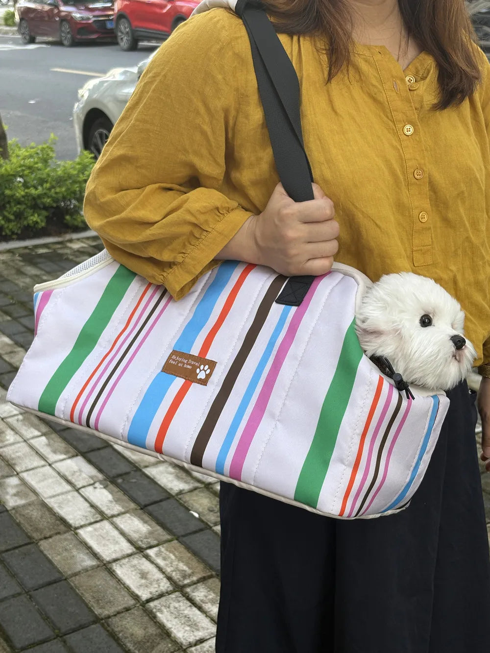 Breathable Cat Carrier Bag Dog Transporter Bag Portable Puppy Shoulder Bags Comfort Travel Pet Carrier for pet crossbody bag