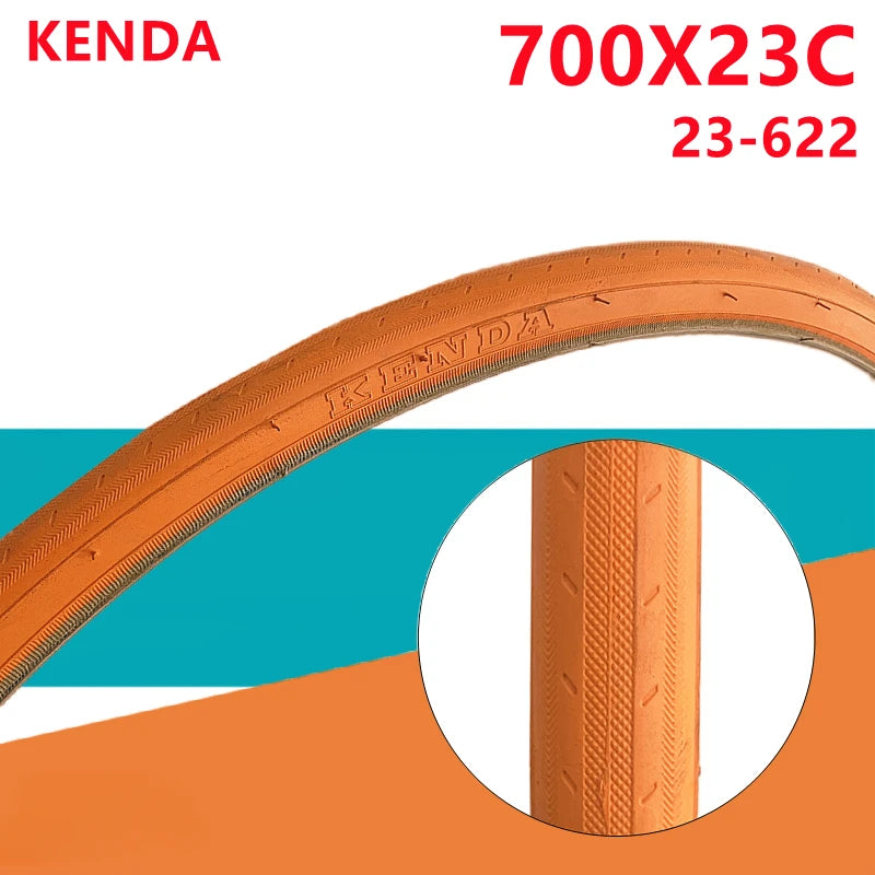 Colorful 700x23C For Road Bike Fixie Bike Bicycle Tires CST Kenda Track Bike Tire  Wire Tire For Fixed Gear Bike Pink Color