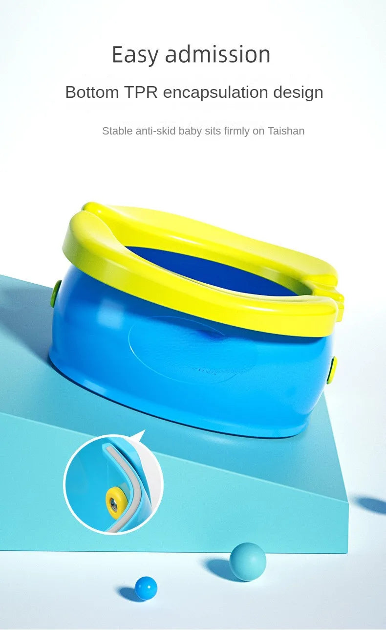 New Children's Foldable Potty Training Seat Easy To Clean Toilet Seat Boys and Girls Birthday Gift Portable Travel Baby Potty
