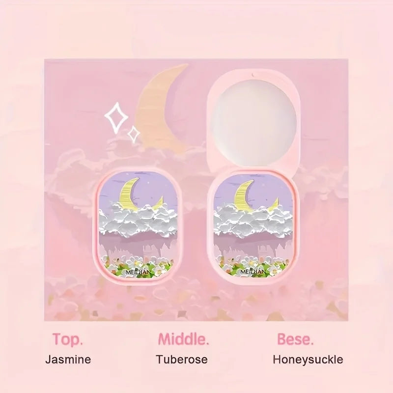 3pcs,Portable Gift Set For Women,Refreshing And Long Lasting Solid Balm,Perfume For Dating And Daily Life