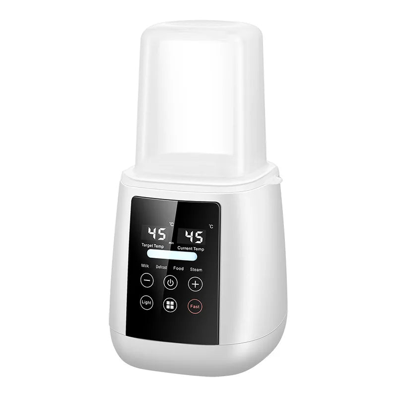 Babyflessenwarmer en sterilisator 6-in-1 Multifunctionele moedermelkverwarmer Nauwkeurige temperatuurregeling Babyflessenverwarm