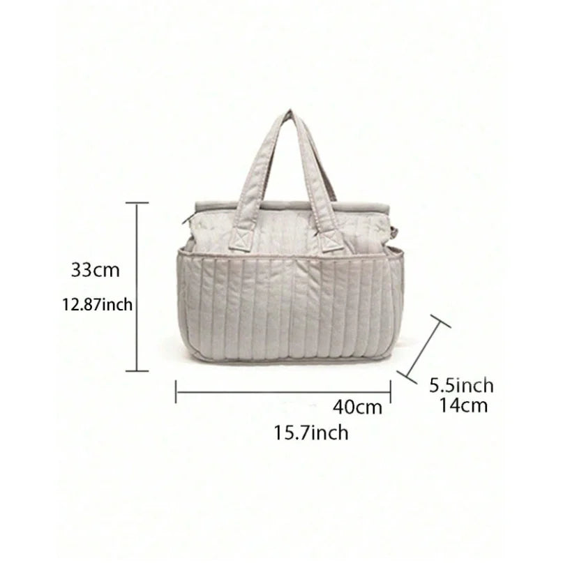 Fashion Baby Diaper Bag Luxury Designer Handbag for Women Mommy Tote Bag Waterproof Multi-functional Nursing Bag Baby Organizer