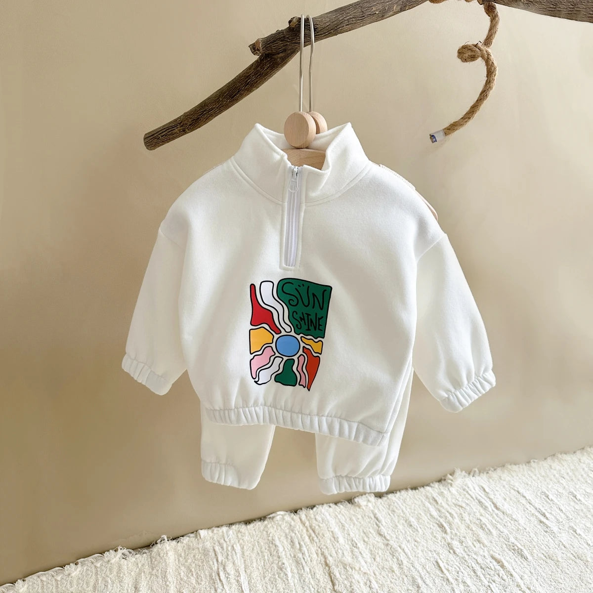 2024 New Baby Boys Clothing Set Thicken Warm Jacket+Pant Tracksuit Kids Clothes Outfit Winter Toddler Girl Clothes 2PCS Set
