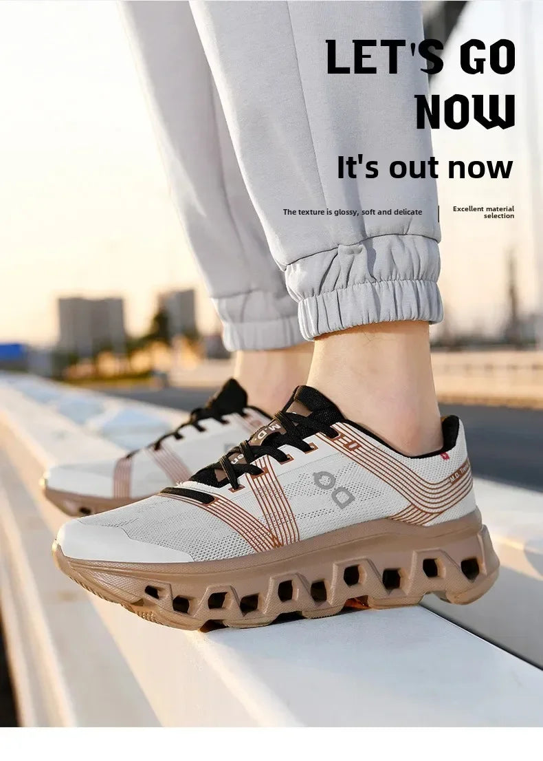 Running Sneakers Men Lightweight Breathable Wear-Resistant Soft Gym Jogging Shoes Comfort Marathon Athletic Sports Shoes for Man